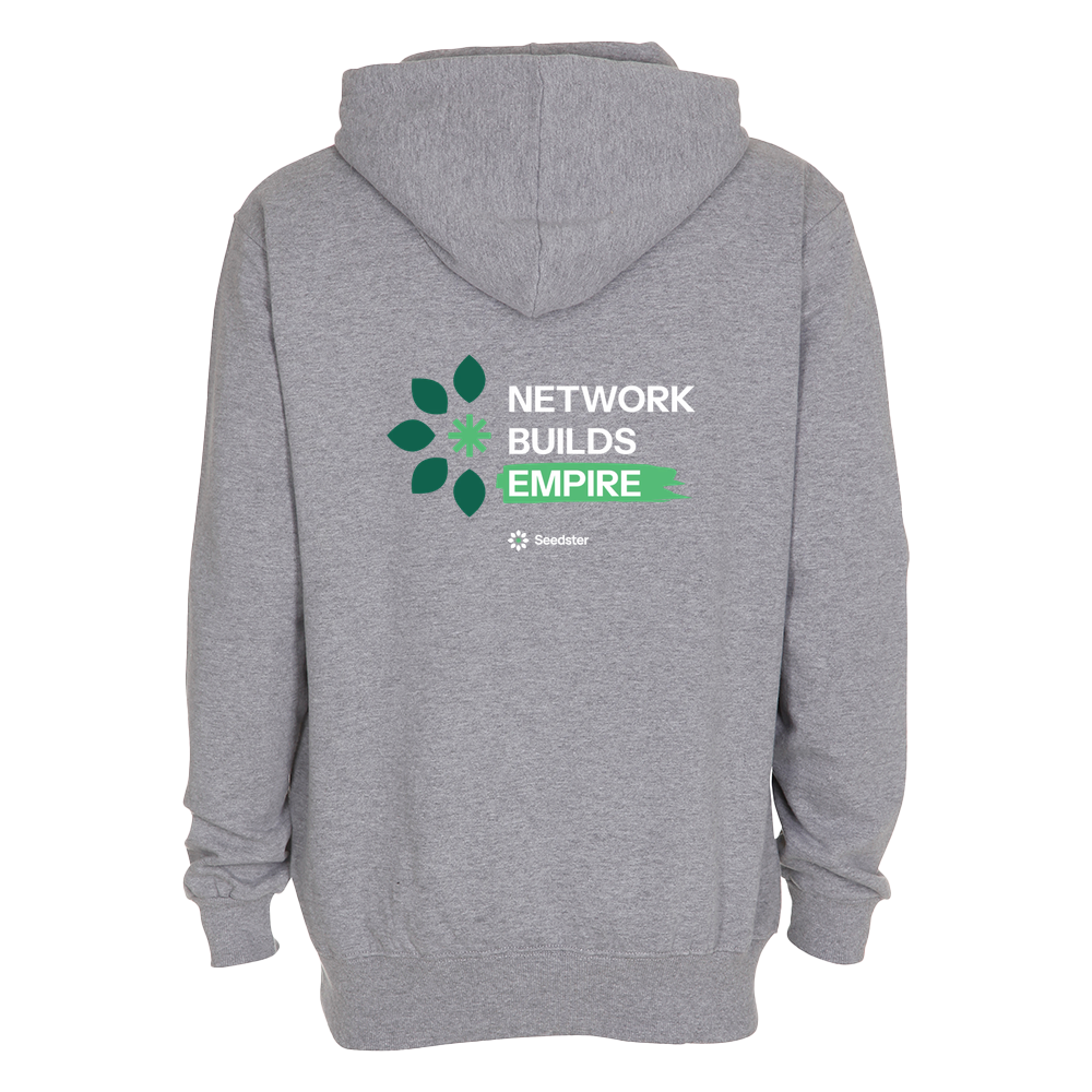 Network Builds Empire - Grå Hoodie